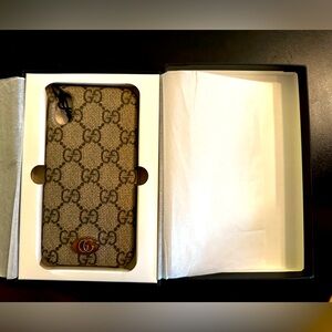 NIB NWT Gucci Ophidia iPhone X/XS Phone Case
